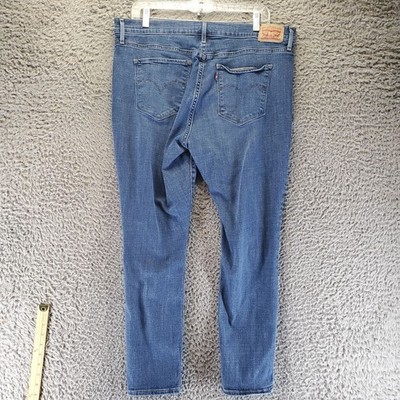 Levis Jeans Womens 33 Blue 311 Shaping Skinny Denim Stretch *Read*