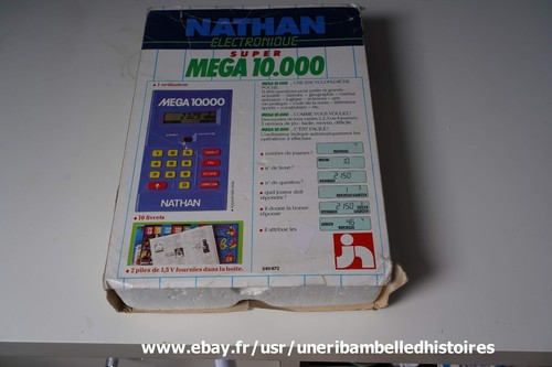 Ancien Jeu super MEGA 10000, 1984, NATHAN ÉLECTRONIQUE Made In France - Photo 10/12