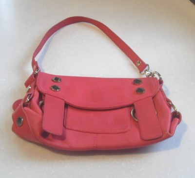 Ted Baker GENUINE Cerise Pink MINI Bag Shoulder 100% Leather