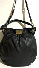 marc jacobs crossbody bag black leather