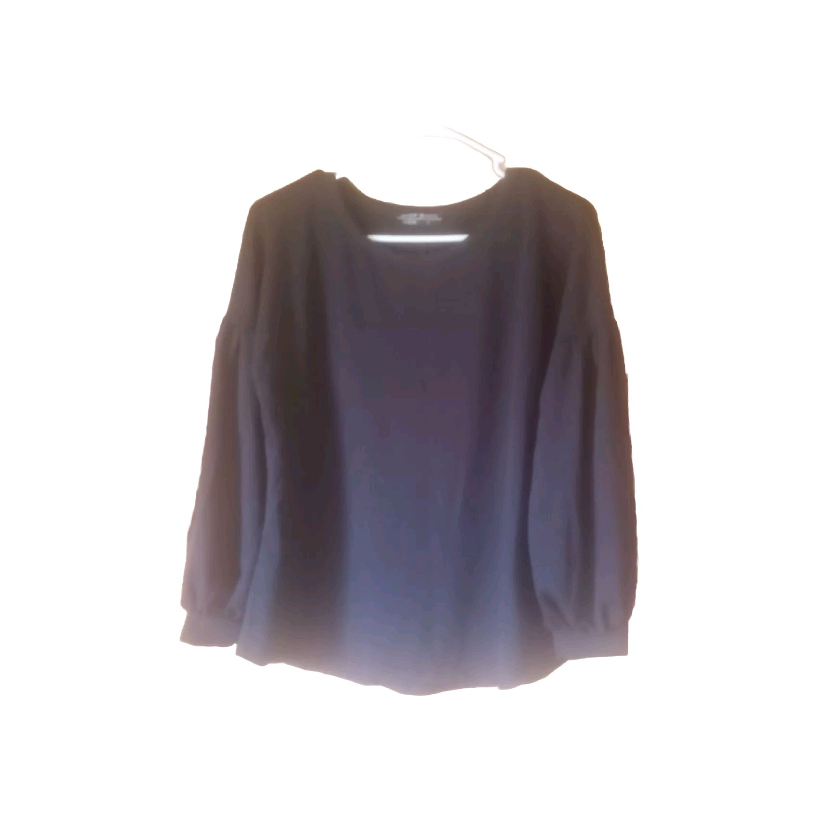 Shop Basic USA Black Long Sleeve Pullover Top Wom… - image 2