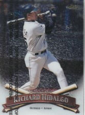 FREE SHIPPING-MINT-1998 Topps Finest Richard Hidalgo #159-PLUS ASTROS BONUS CRDS