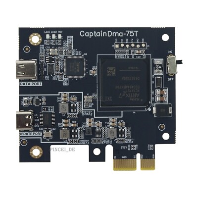 6-Generation Mini CapDMA Video Overlay Box+CaP75T DMA Board+KMBOX