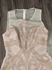 BCBG Dress Max Azria Maxi Long Evening Gown Cocktail Party Lace Size 6 NWT
