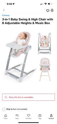 Ingenuity 11610-1-W11 SmartClean in High Chair 74451116108