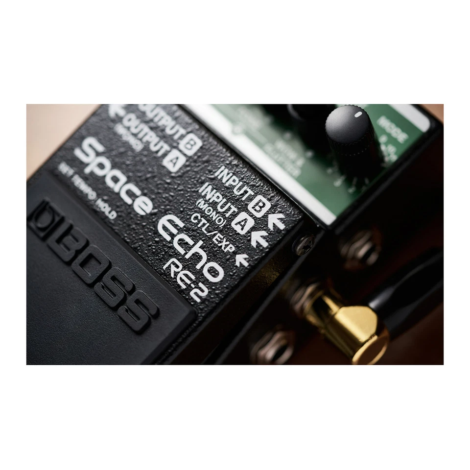 BOSS RE-2 Space Echo Compact Full Stereo I/O Delay and Reverb Effects Pedal - Image 4 of 4