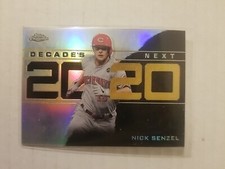 2020 Topps Chrome Update Nick Senzel Decade's Next #DNC-12 Cincinnati Reds 