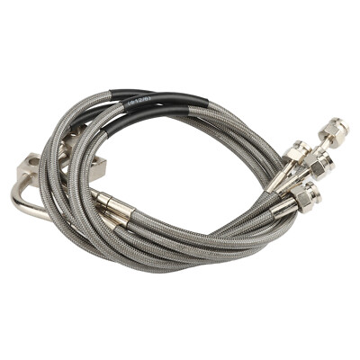 89716 Stainless Brake Lines for 2007-2018 Jeep Wrangler JK | eBay