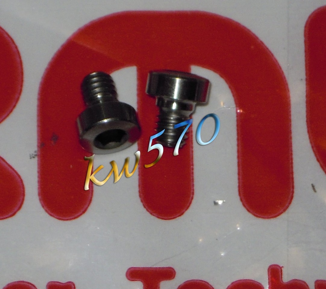 Formula - 2 Titanium screws to fix the lever TheOne/T1/R1/R1R/RO