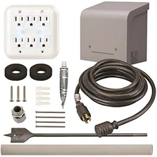 Reliance Controls 30 amps 250 V 6 space 6 circuits Generator Power Transfer Kit