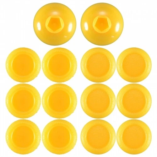 Xbox one PS4 Swappable Thumbsticks - Changable Custom Height Grips - Yellow - Image 2 of 4