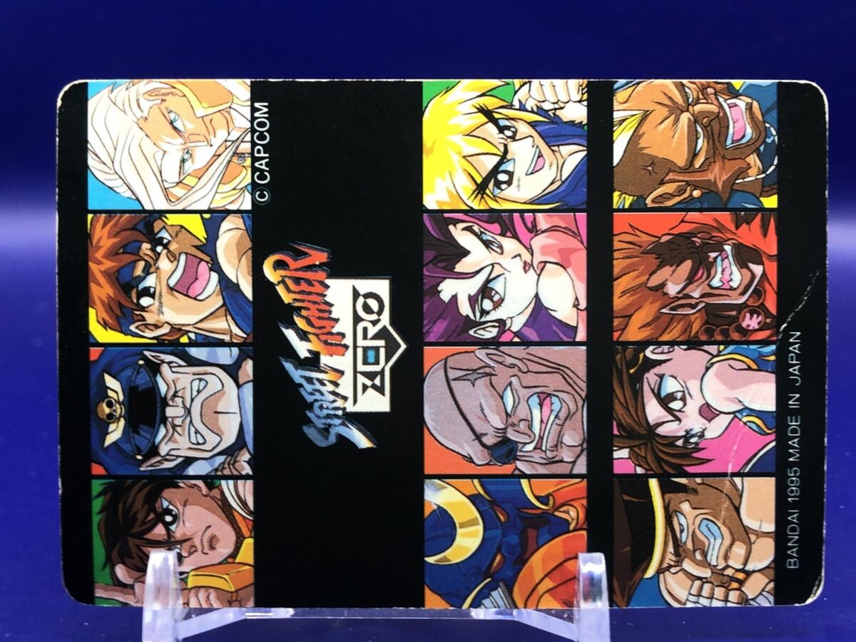 Rose 037 Street Fighter 2 Card TCG Capcom Bandai 1995 Rose 037 Street Fighter 2 Card TCG Capcom Bandai 1995