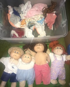 mixed cabbage patch doll