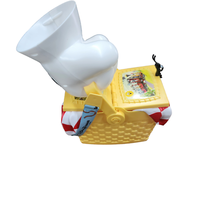 Disney Parks Mickey Mouse Runaway Railway Perfect Picnic Basket Popcorn Bucket Disney Parks Mickey & Minnie Runaway Railway Picnic Basket  main image 4