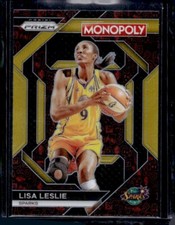 2024 Panini Prizm WNBA Lisa Leslie #WNBA13 Red Icons