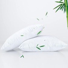 Waterproof Pillow Protector Bamboo Terry Pillow Cases Zippered Pillow Cover