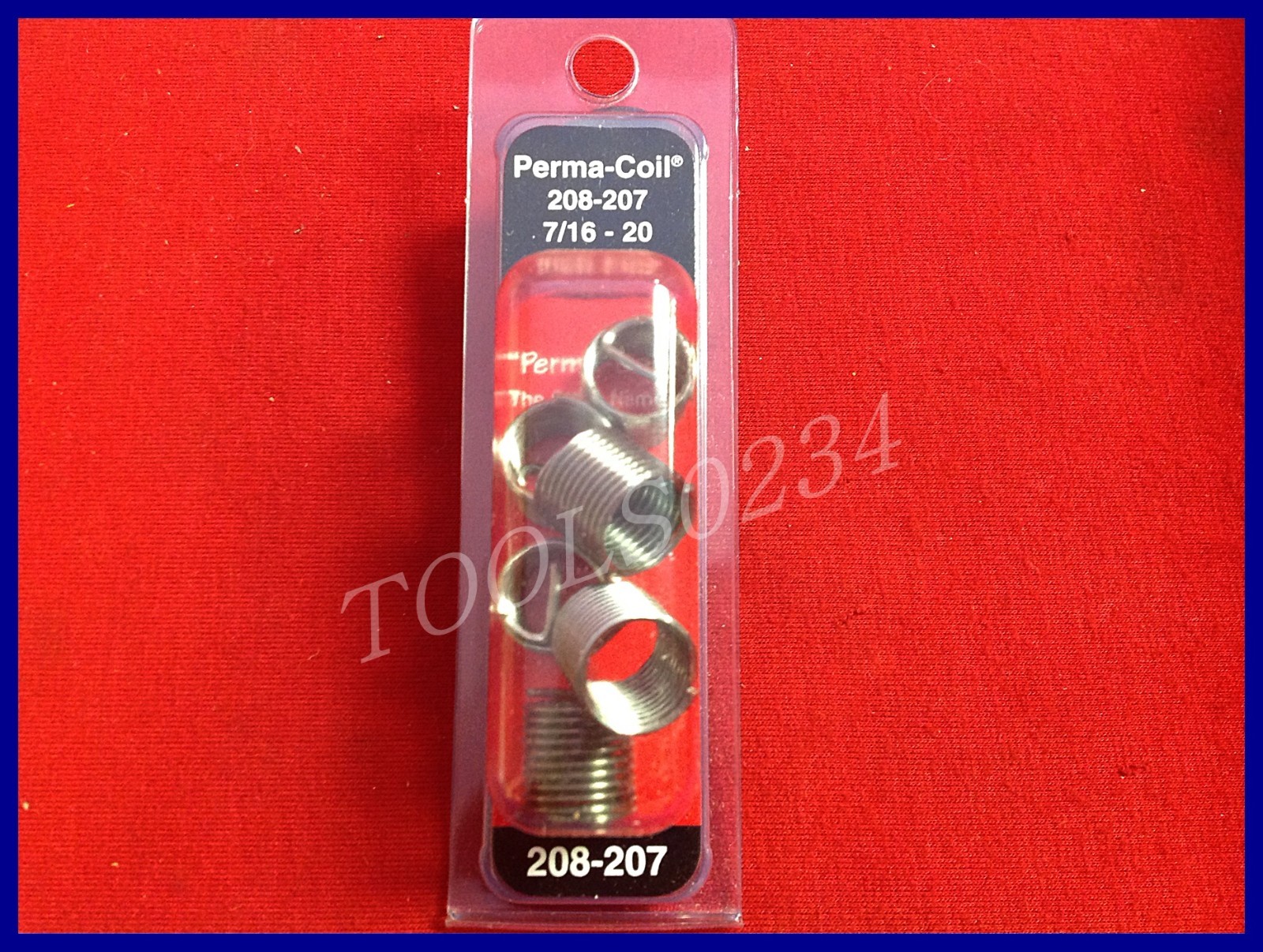 12 Inserts De Réparation Filetés Heli-Coil 1/4-28 NF Perma Coil 208-204 - Pack USA