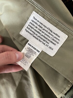 FWK Engineered Garments Sharkskin MA-1 Bomber Jacket Nepenthes