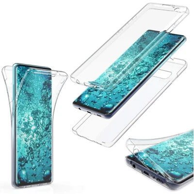 ORIA Hülle für Samsung Galaxy A26 5G Full Cover 360 Grad Silikon Tasche Case Etui