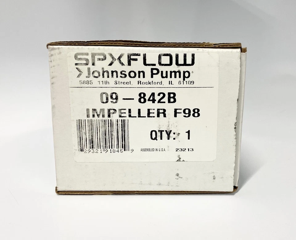 Johnson Pump / SPXFLOW 09-842B, Kit Impulsor, F98, Neopreno -OEM- Foto 2 de 2