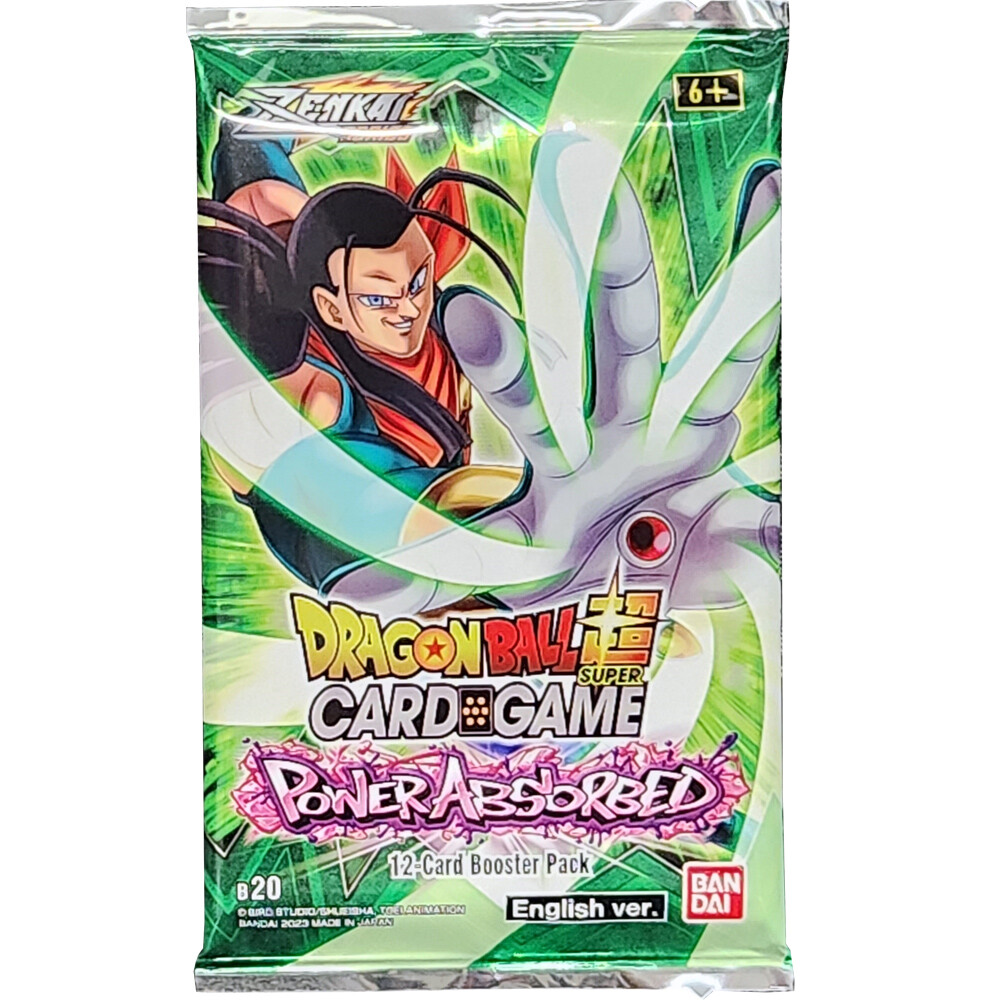 Bandai Dragon Ball Super Cards - Zenkai Series Power Absorbed B20