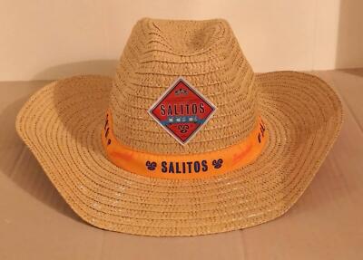 2 Salitos Strohhüte, Sonnenhut, Sommer, Party,,Imported Ice, orange, 2 Stk, Neu!