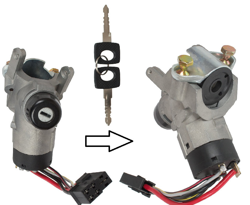 Neiman antivol de direction VW LT 1995-2006 contacteur de démarrage 00054581 neuf