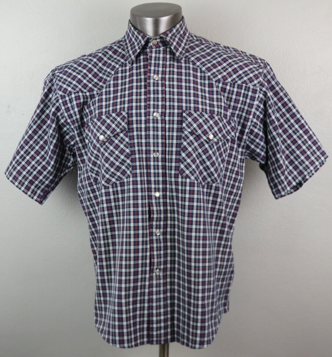 Pendleton Pearl Snap Short Sleeve Button Front Sh… - image 1