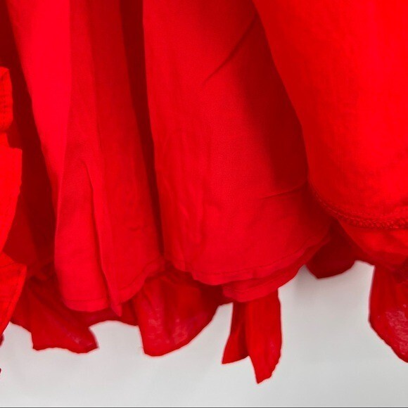 strapless open back dress Red Strapless Gabriella Wilde Jade Dress Movie Endless Love A Line Red –  Hoprom main image 0