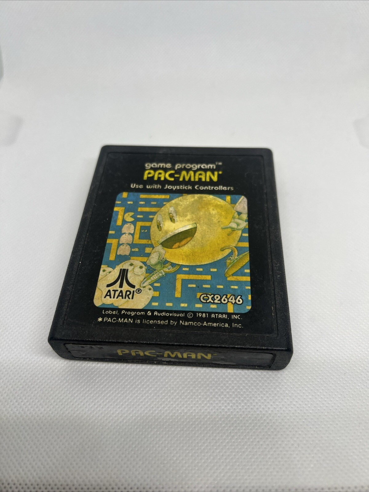PACMAN Atari 2600 Cartridge CX-2646