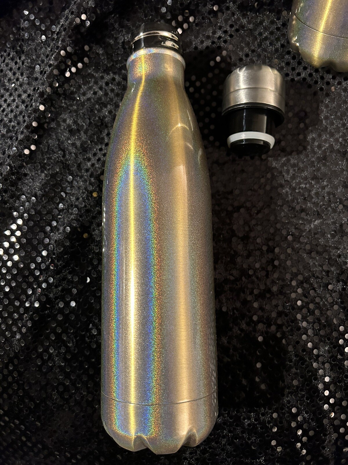 Swell-like Insulated Stainless Steel Water Bottles Gold Sparkle&nbsp;- lot of 2