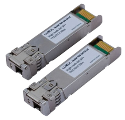 (PAIR) Luxul 10GB Single-Mode Fiber Simplex SFP+ Module 12.4 Mile/20km OS2 Fiber