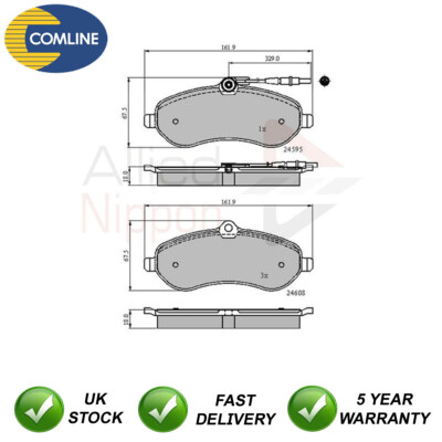 Brake Pads Set Front Allied Nippon Fits Dispatch Expert Tepee Scudo Proace