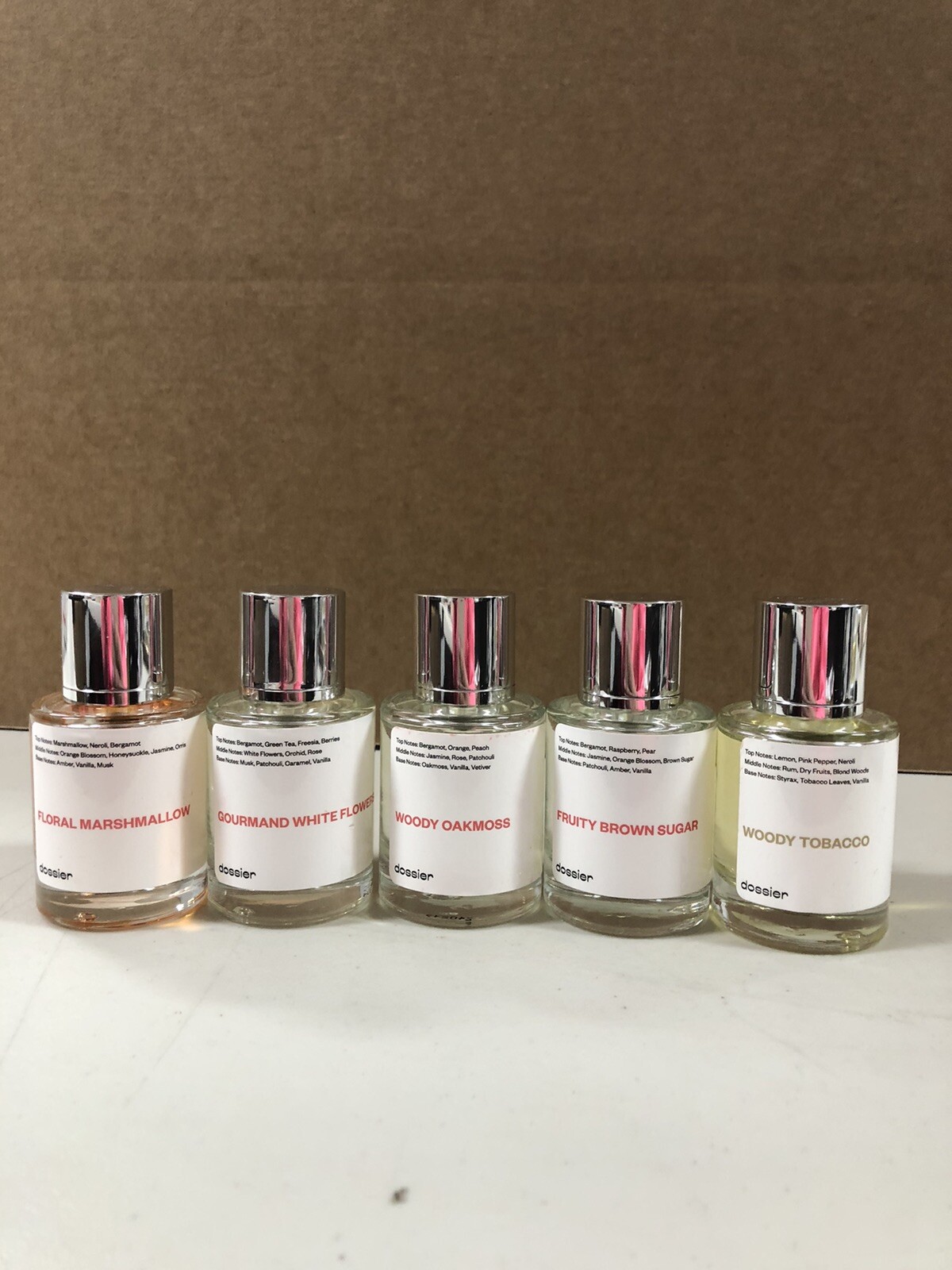 Dossier Bundle Of 5 Perfumes Floral Marshmallows And Mix New 35 eBay