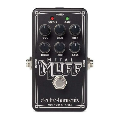Electro-Harmonix Nano Metal Muff Distortion Compact Pedal with Noise Gate
