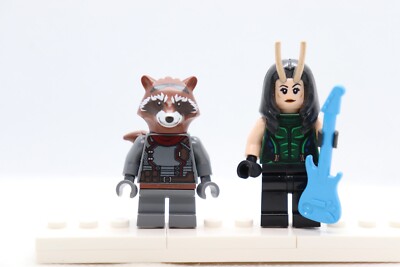2)Rocket Raccoon + Mantis Lot 76193 Guardians Galaxy Super Hero