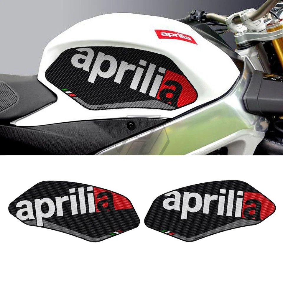 Protector de calcomanía adhesiva para tanque de combustible lateral para Aprilia RSV4 Tuono V4 1100 15-21 Foto 4 de 4