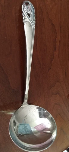 International Silver Sterling Ladle Spring Glory