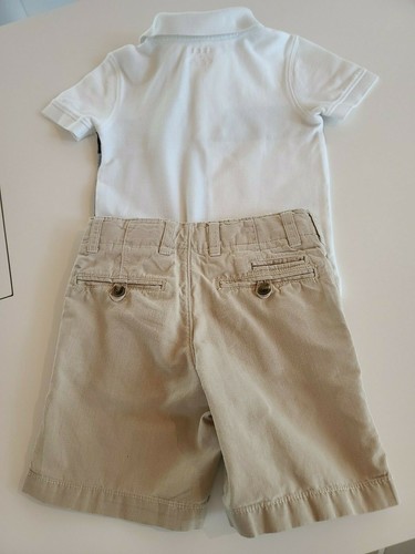 GAP Boys Khaki Shorts PEC/ IZOD Color Block Polo NWOT Size 4 - Picture 12 of 12
