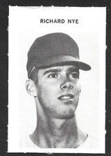 1972 MILTON BRADLEY  Rich Nye  MONTRREAL EXPOS  NM  A