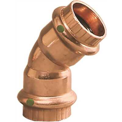 Viega 77023 ProPress 3/4 in. Press Copper 45-Degree Elbow Fitting