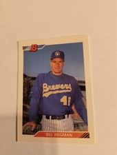 BILL WEGMAN 1992 BOWMAN #447 FREE SHIPPING