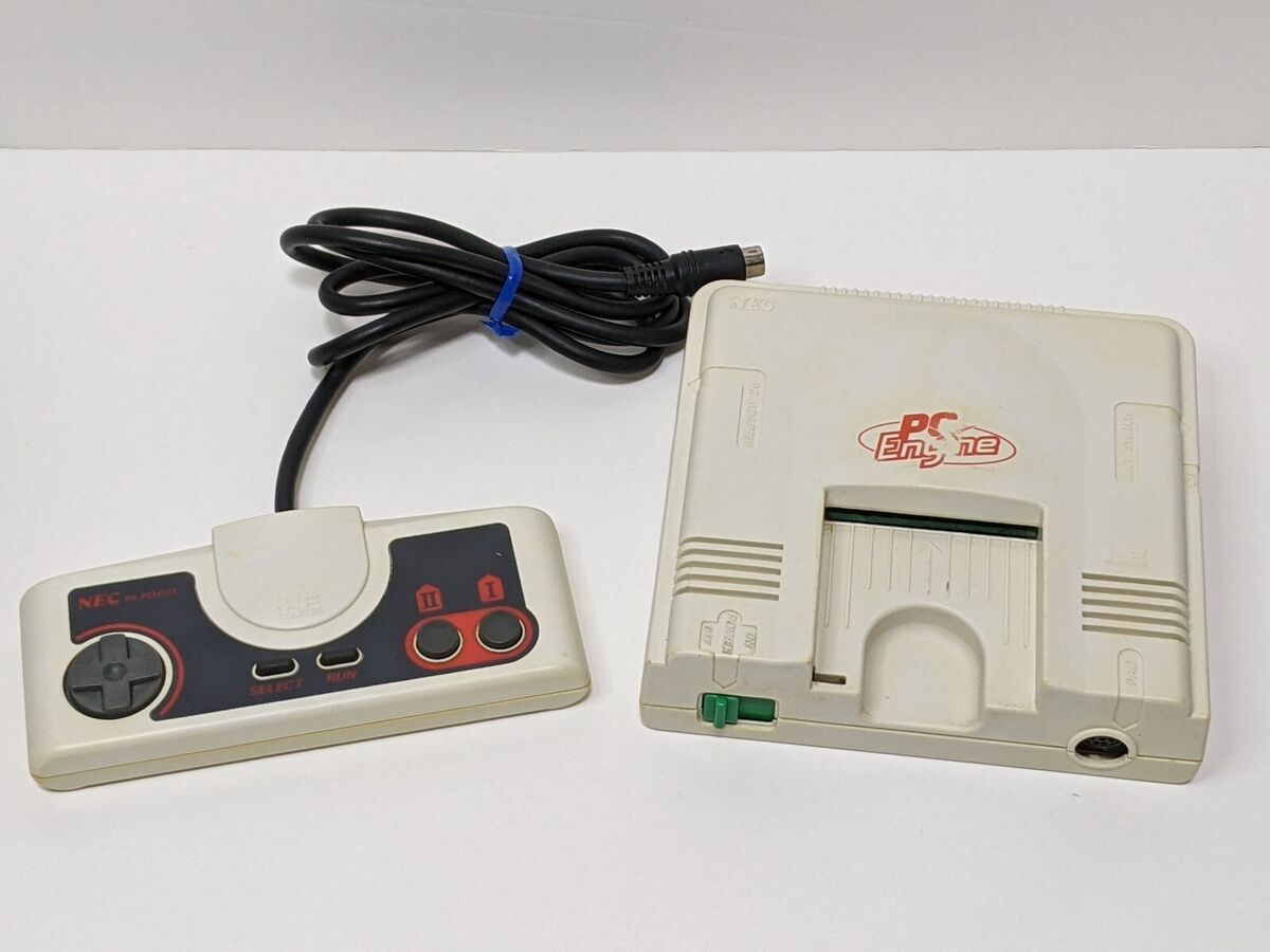 NEC PC Engine Console PI-TG001 & Controller PI-PD001 Tested NEC PC Engine Console PI-TG001 & Controller PI-PD001 Tested