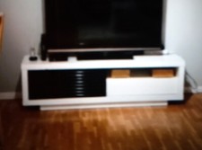 Meuble TV blanc laquée moderne