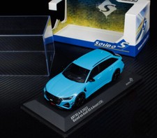 Solido 1/43 Audi ABT RS6 R Alloy Diecast Model Car Simulation Collection Blue