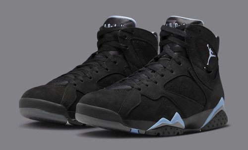 Nike Air Jordan 7 Retro Black Chambray Blue Sneakers Mens Size US 9-13 New✅
