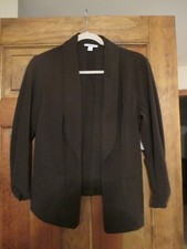 "Bar III"- Women's Blazer / Jacket - Open-Front in Brown - "NEW" with Tags  