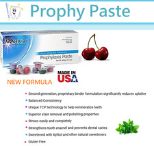 Dental Prophy Paste 200 Cups Prophylaxis Non Splatter Mark3 All Grits & Flavors