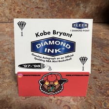 1997-98 Fleer Diamond Ink 1 Point Kobe Bryant NM Basketball Card Lakers HOF