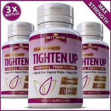 3 X BOTTLES VAGINAL TIGHTENING CURCUMA COMOSA PILLS TIGHTER UTERUS STOP ODOUR